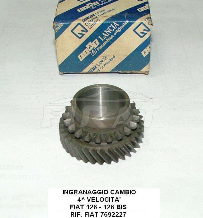INGRANAGGIO CAMBIO FIAT 126 4^V. 7692227